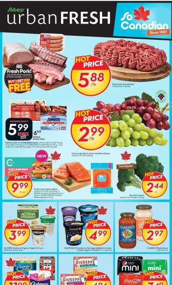 Sobeys Urban Fresh Flyer - July 02, 2026 - July 08, 2026.