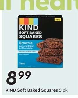 KIND Soft Baked Squares