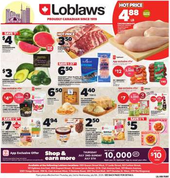 Loblaws Flyer - July 02, 2026 - July 08, 2026.
