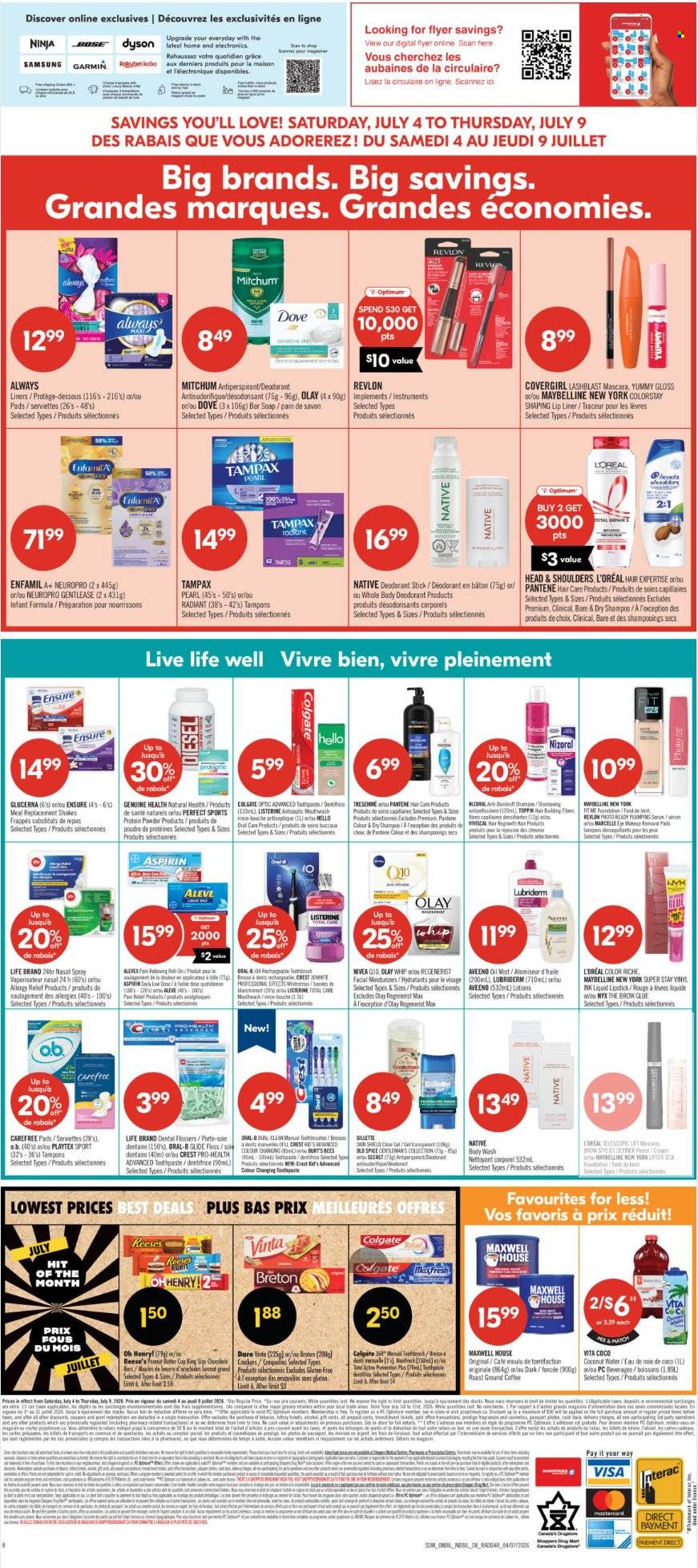 Shoppers Drug Mart flyer - July 04, 2026 - July 09, 2026. Page 15