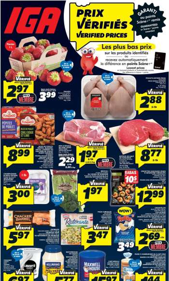 IGA Simple Goodness Flyer - July 09, 2026 - July 15, 2026.