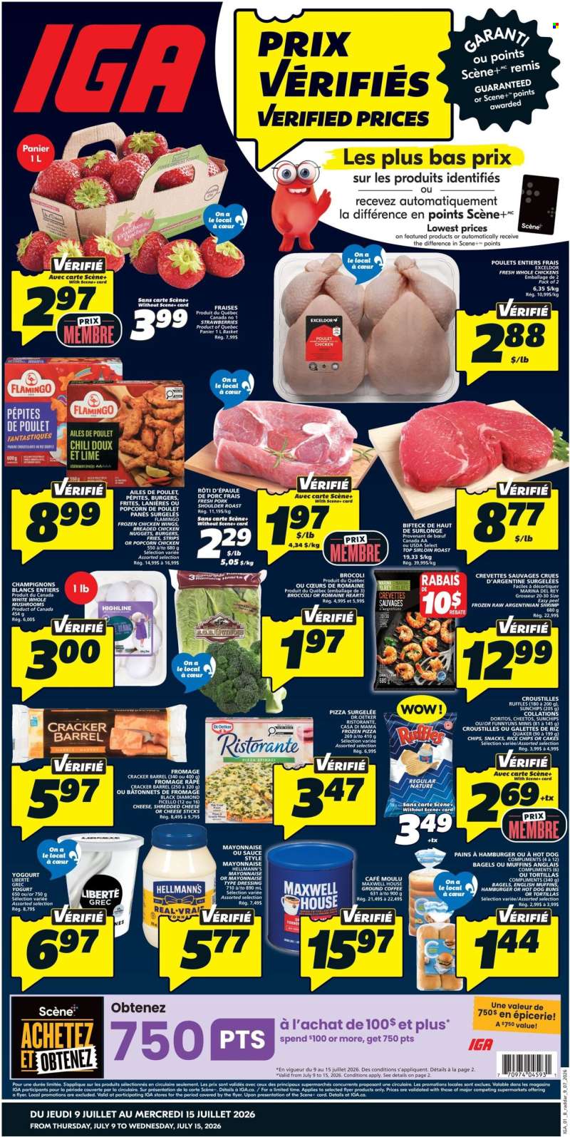 IGA Simple Goodness Flyer - July 09, 2026 - July 15, 2026.