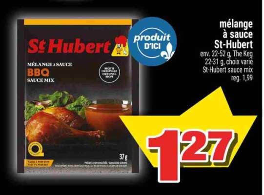 MÉLANGE À SAUCE ST-HUBERT