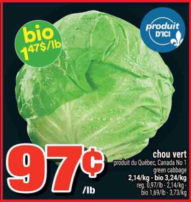 CHOU VERT