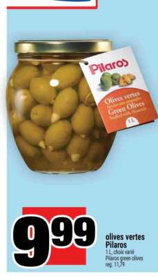 olives vertes Pilaros