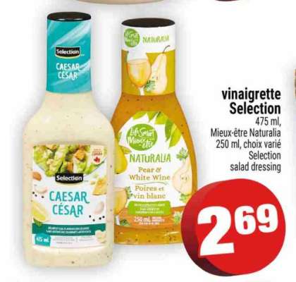 VINAIGRETTE SELECTION