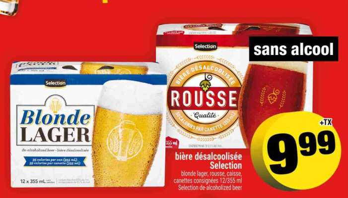 BIÈRE DÉSALCOOLISÉE SELECTION