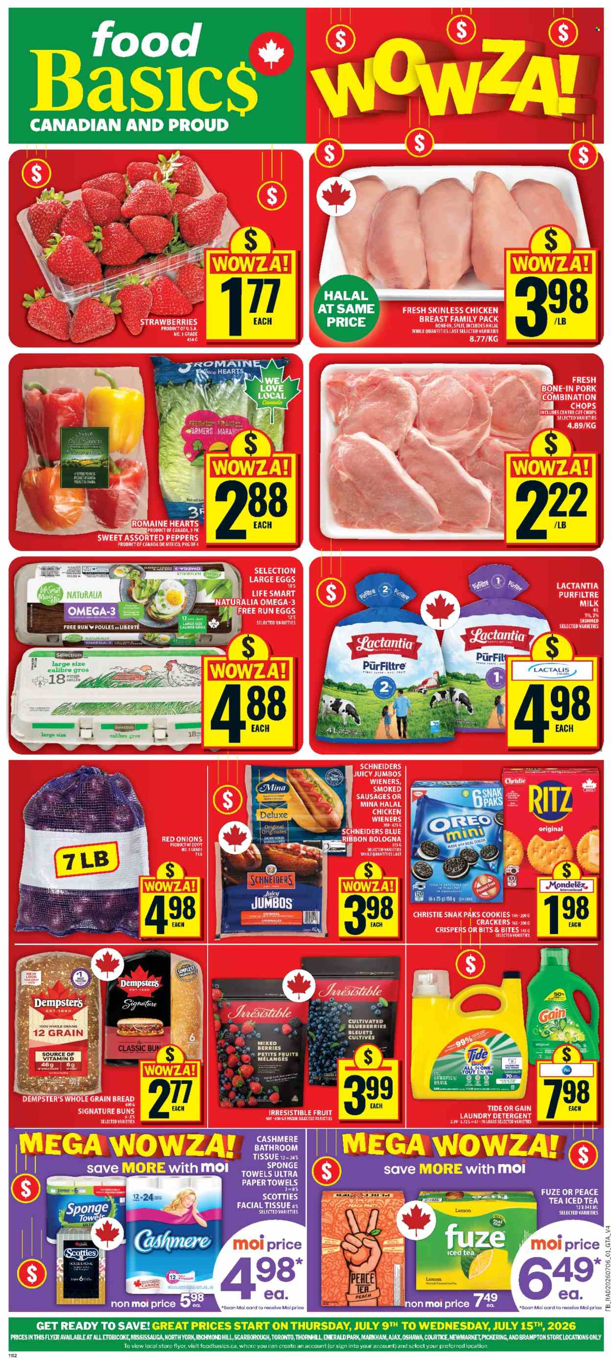 Food Basics flyer - July 09, 2026 - July 15, 2026. Page 1