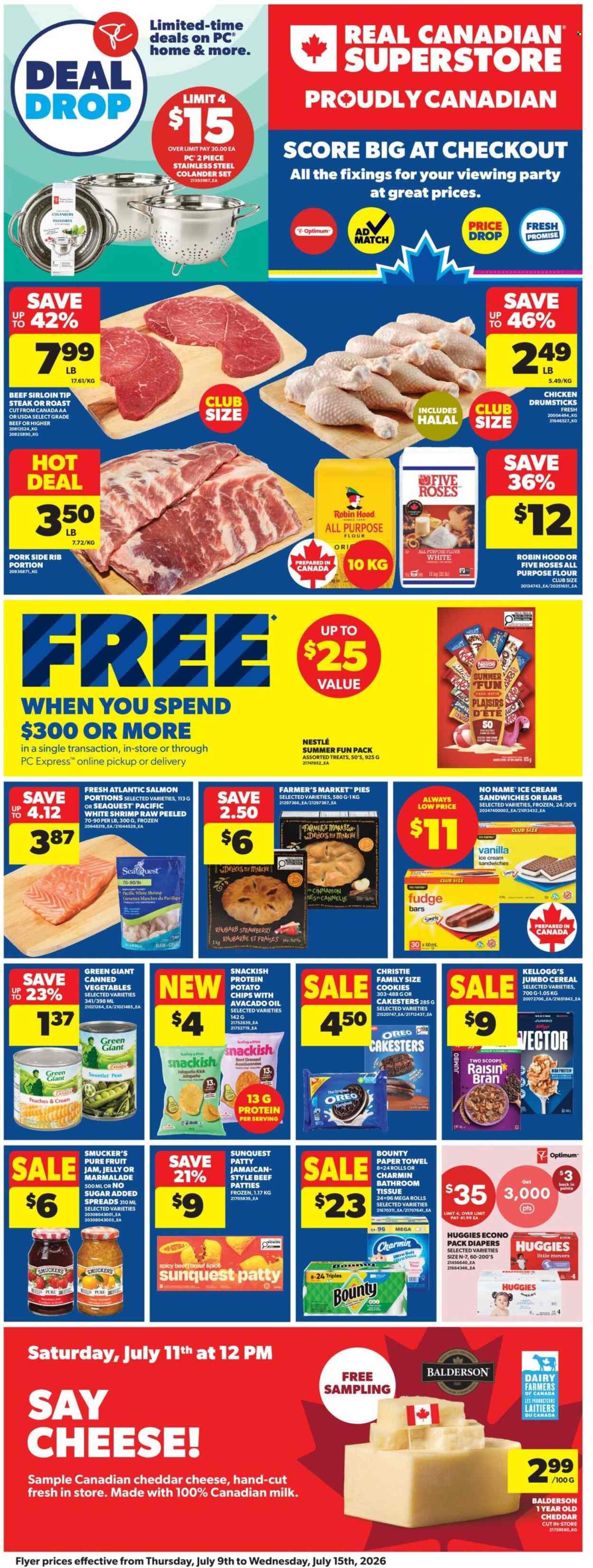 Real Canadian Superstore flyer - July 09, 2026 - July 15, 2026. Page 1