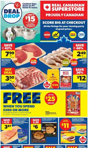 Real Canadian Superstore Flyer - July 09, 2026 - July 15, 2026.