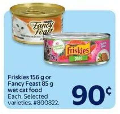 FRISKIES 156 G OR FANCY FEAST 85 G WET CAT FOOD