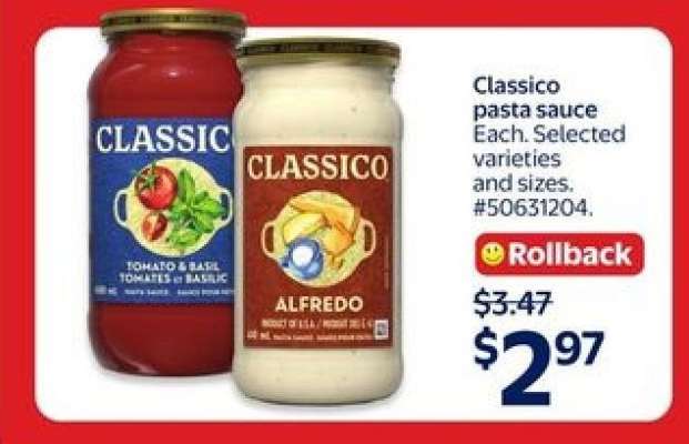 Classico Pasta Sauce