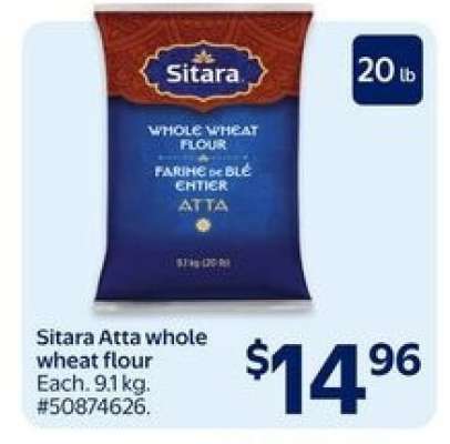 Sitara Atta whole wheat flour