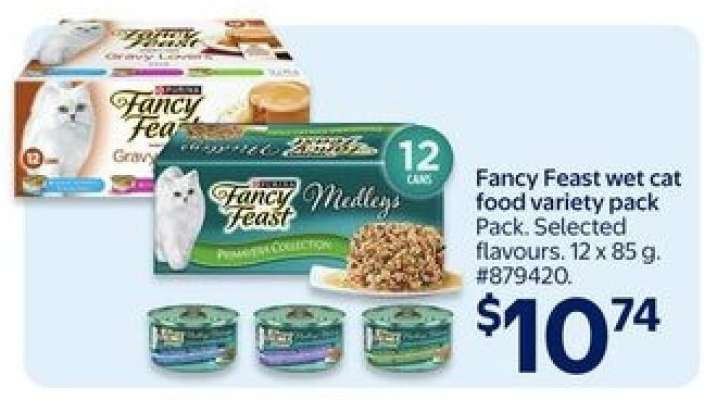 Fancy Feast Wet Cat Food Variety Pack