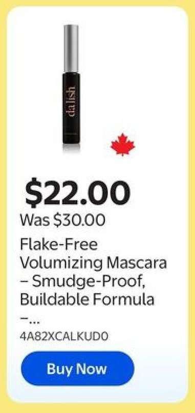 Flake-Free Volumizing Mascara