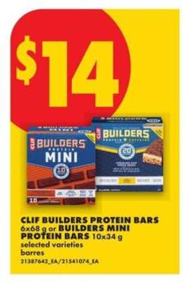 Clif Builders Protein Bars