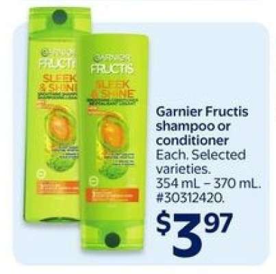 Garnier Fructis Shampoo or Conditioner