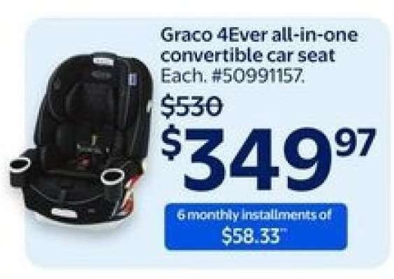 Graco 4Ever all-in-one convertible car seat