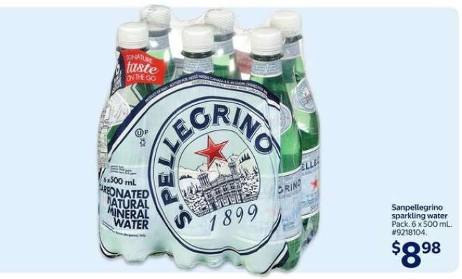 SANPELLEGRINO SPARKLING WATER