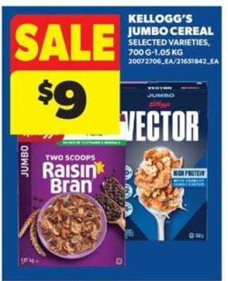 KELLOGG'S JUMBO CEREAL