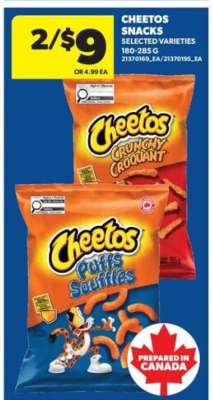 Cheetos Snacks