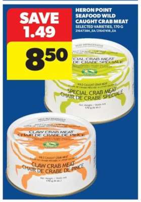 Heron Point Seafood Wild Caught Crab Meat