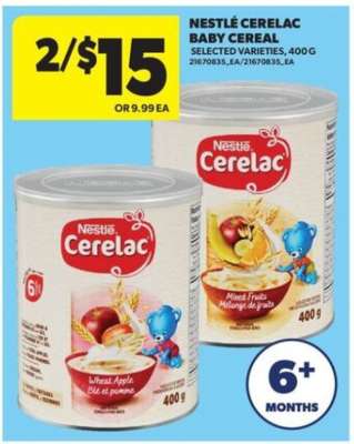 Nestlé Cerelac Baby Cereal