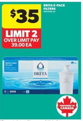 Brita 5-Pack Filters