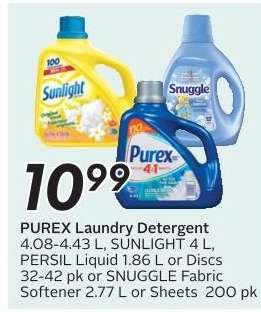 PUREX LAUNDRY DETERGENT