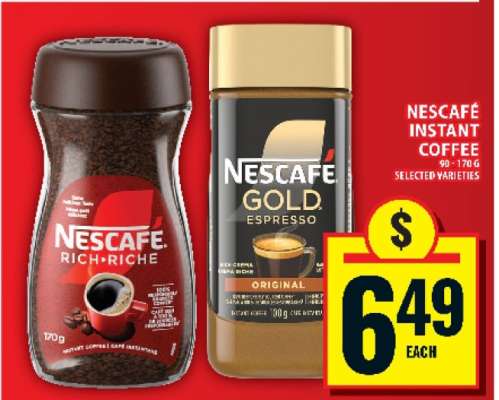 NESCAFÉ INSTANT COFFEE