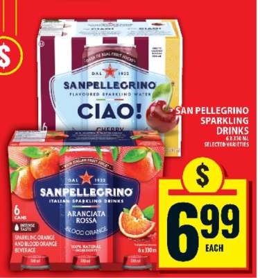 San Pellegrino Sparkling Drinks