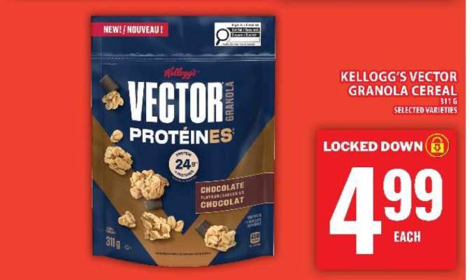 Kellogg's Vector Granola Cereal