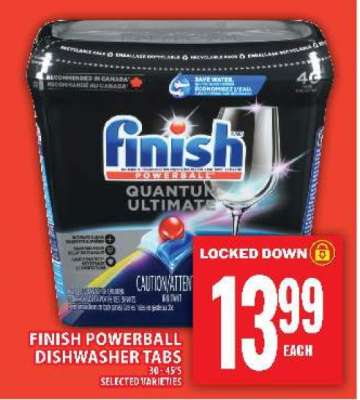 FINISH POWERBALL DISHWASHER TABS