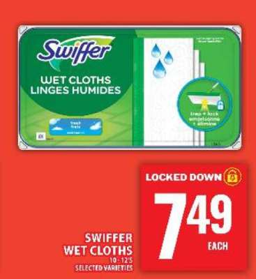SWIFFER WET CLOTHS