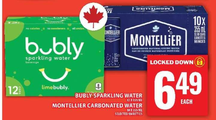 Bubly Sparkling Water