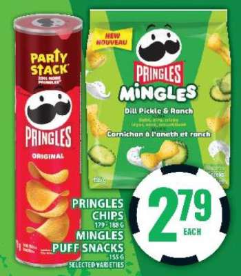 Pringles Chips & Mingles Puff Snacks