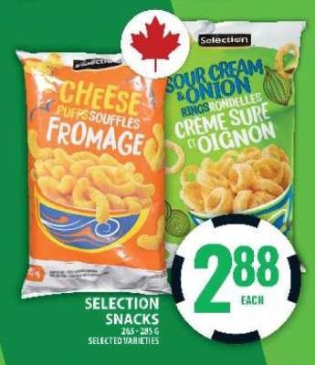 SELECTION SNACKS