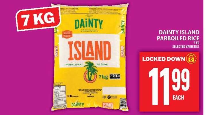 Dainty Island Parboiled Rice