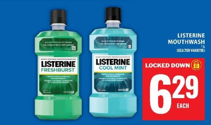 LISTERINE MOUTHWASH