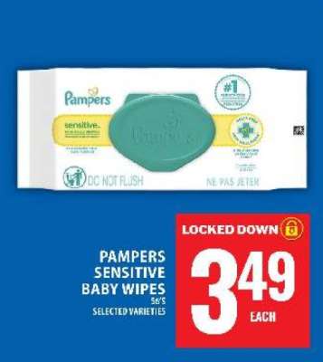 Pampers Sensitive Baby Wipes
