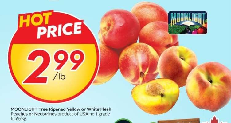 MOONLIGHT Peaches or Nectarines