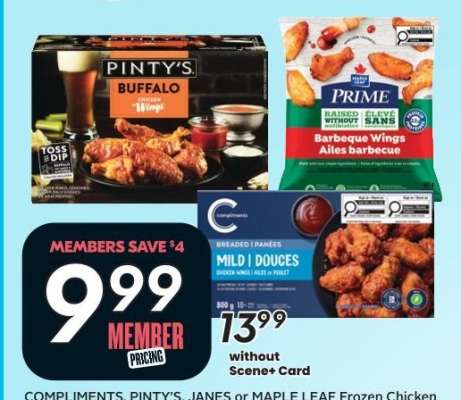 Pinty's Buffalo Chicken Wings
