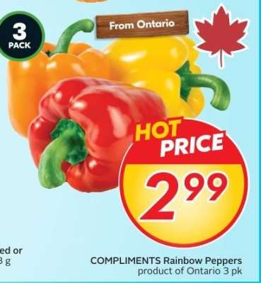 COMPLIMENTS Rainbow Peppers