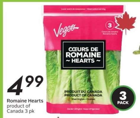 ROMAINE HEARTS