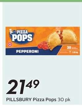 PILLSBURY Pizza Pops 30 pk