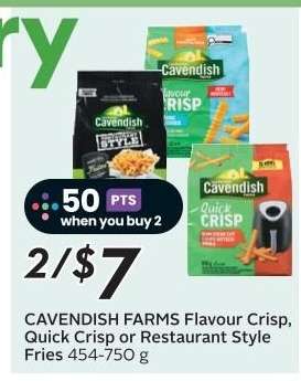 CAVENDISH FARMS Flavour Crisp, Quick Crisp or Restaurant Style Fries