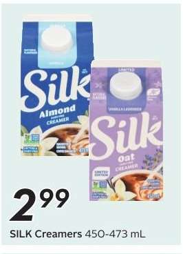 SILK CREAMERS