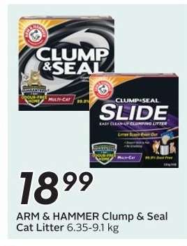 ARM & HAMMER Clump & Seal Cat Litter