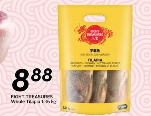 EIGHT TREASURES Whole Tilapia