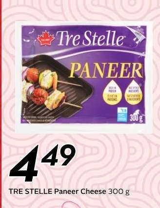 TRE STELLE Paneer Cheese 300 g
